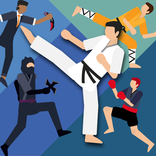 Karate fight game: kai to king