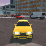 Classic Sport Sedan Driving