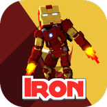 ”Iron Hero Man mod สำหรับ mcpe
