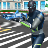Iron Superhero War - Robot Fig