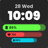 Simple Bar Watch Face