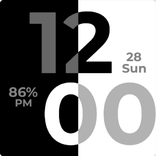 Simple Split Watch Face