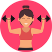 At home workout for Woman, Burn fats in 30 Days APK