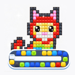Jewel Loop Sort: Pixel