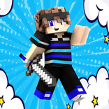 Blue Skin for mcpe