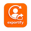Exportify export your contacts آئیکن