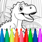 Dinosaur Coloring Games icon