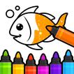 Coloring Book Games & Drawing アイコン