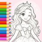 Princess Coloring Fairy Land icon