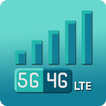 5G 4G Force LTE Network icon