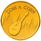 Toss a coin icon