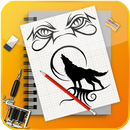 Learn How To Draw Famous Tattoos Step by Step aplikacja