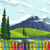 Nature Landscape Coloring Book APK