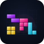 Neon Grid: Block & Line Puzzle