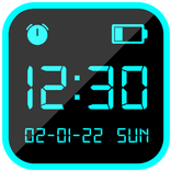 Digital Clock Live Wallpaper