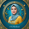 Eid Mubarak 2025 Greeting Card APK