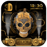 Skull Lock Screen & Wallpaper