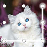 Kitty Cat Pattern Lock Screen