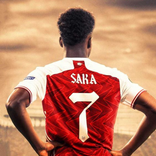 Bukayo Saka Wallpapers 4K 2025