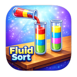 Fluid Sort: Color Water Puzzle