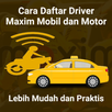 Cara daftar driver maxim APK