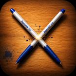 Pen Fight - Flick. Knock. Own