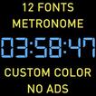 Digital Clock with Metronome icon