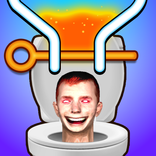 Pin Pulling: Hit the toilet