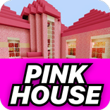 Pink mansion for minecraft