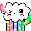 Kawaii Coloring Book Glitter APK