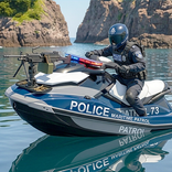 Tir sur un bateau de police