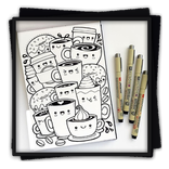 Tutorial de Kawaii de desenho