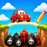 draw line: car drive