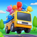 Pixel Go: Bus Sort Puzzle