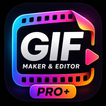 GIF Maker & Editor PRO+ icon