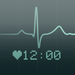 PsPsClock"ECG" Clock & Cal