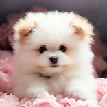 Cute Dog & Puppy Wallpaper 4K