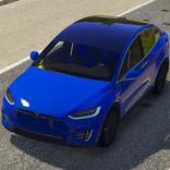 Elektrikli Tesla X Hız Yarışı