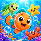 Reef Trio: Fish Match 3 Puzzle