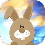 Easter bunny egg hunt
