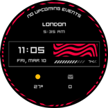Swirl Watch Face