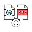 webview to pdf アイコン