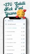 Şekilli Nick Yazma تصوير الشاشة 1