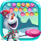OLAF - frozen candy bubble shooter