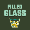 Filled Glass icon
