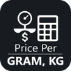 Price Per Gram & KG Calculator APK