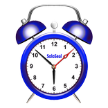 reloj analógico de alarma