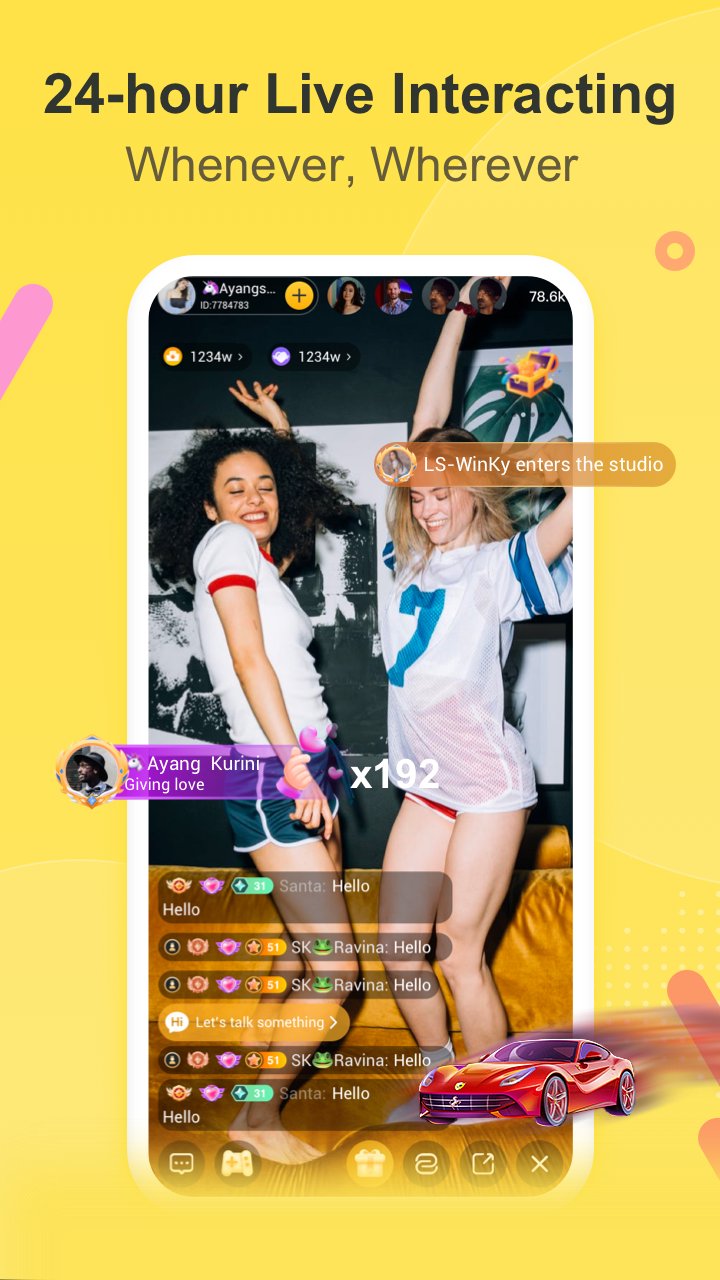 Vc Chat Unduh APK Susu Live - Live Stream, Make Friends, Video Chat untuk ...