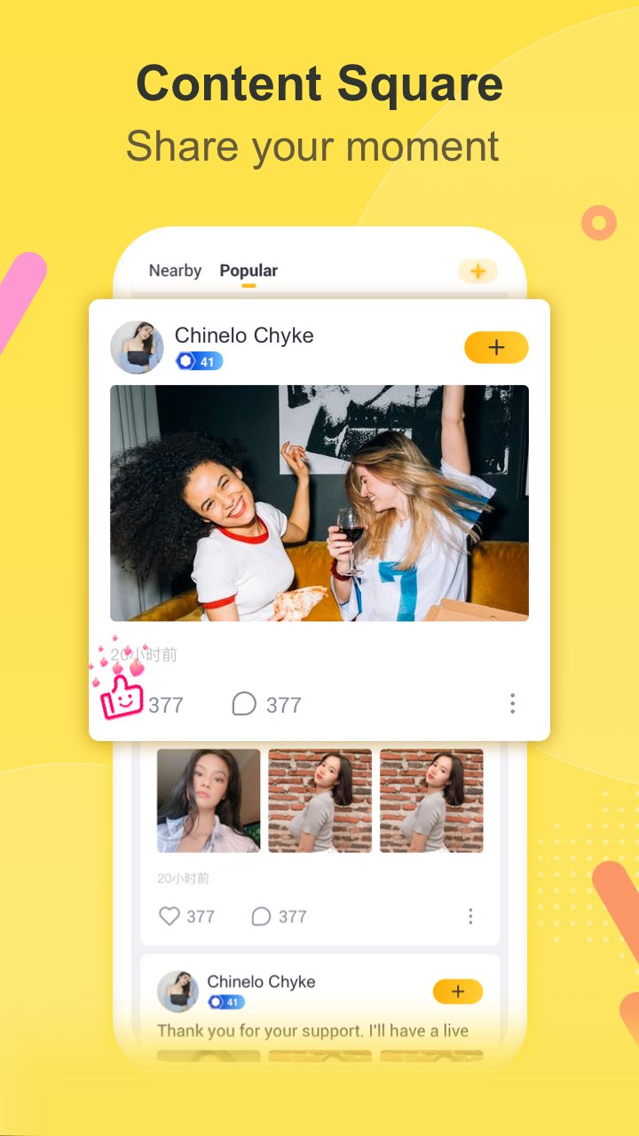 Vc Chat Unduh APK Susu Live - Live Stream, Make Friends, Video Chat untuk ...