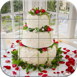 Tile Puzzle Wedding Cake